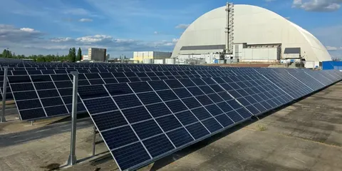 На Чорнобильській АЕС запрацювала нова сонячна електростанція