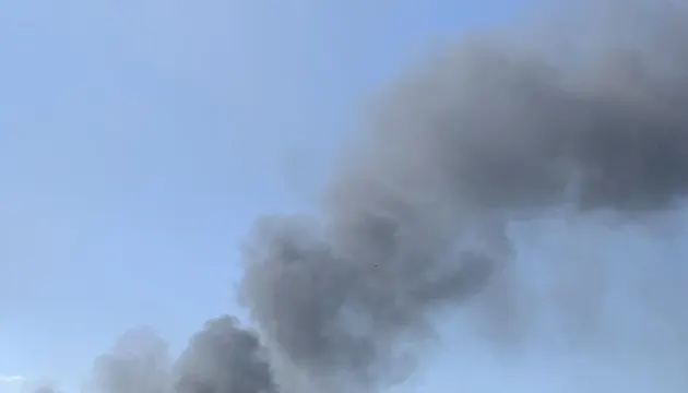 Пожежа на Запорізькій ТЕС за два кілометри від ЗАЕС