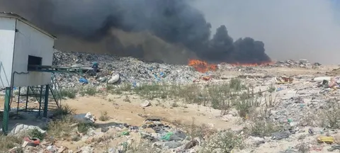 Радіаційний фон у Тернополі після пожежі на сміттєзвалищі: що відомо