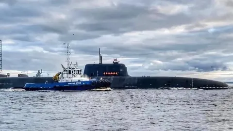 Російський підводний човен "Хабаровськ" вийшов на випробування у Біле море